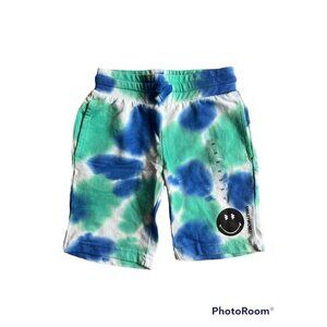 SMILEY WORLD Tie Dye Shorts Multicolor Boys Size XS (4/5) NEW (C4)